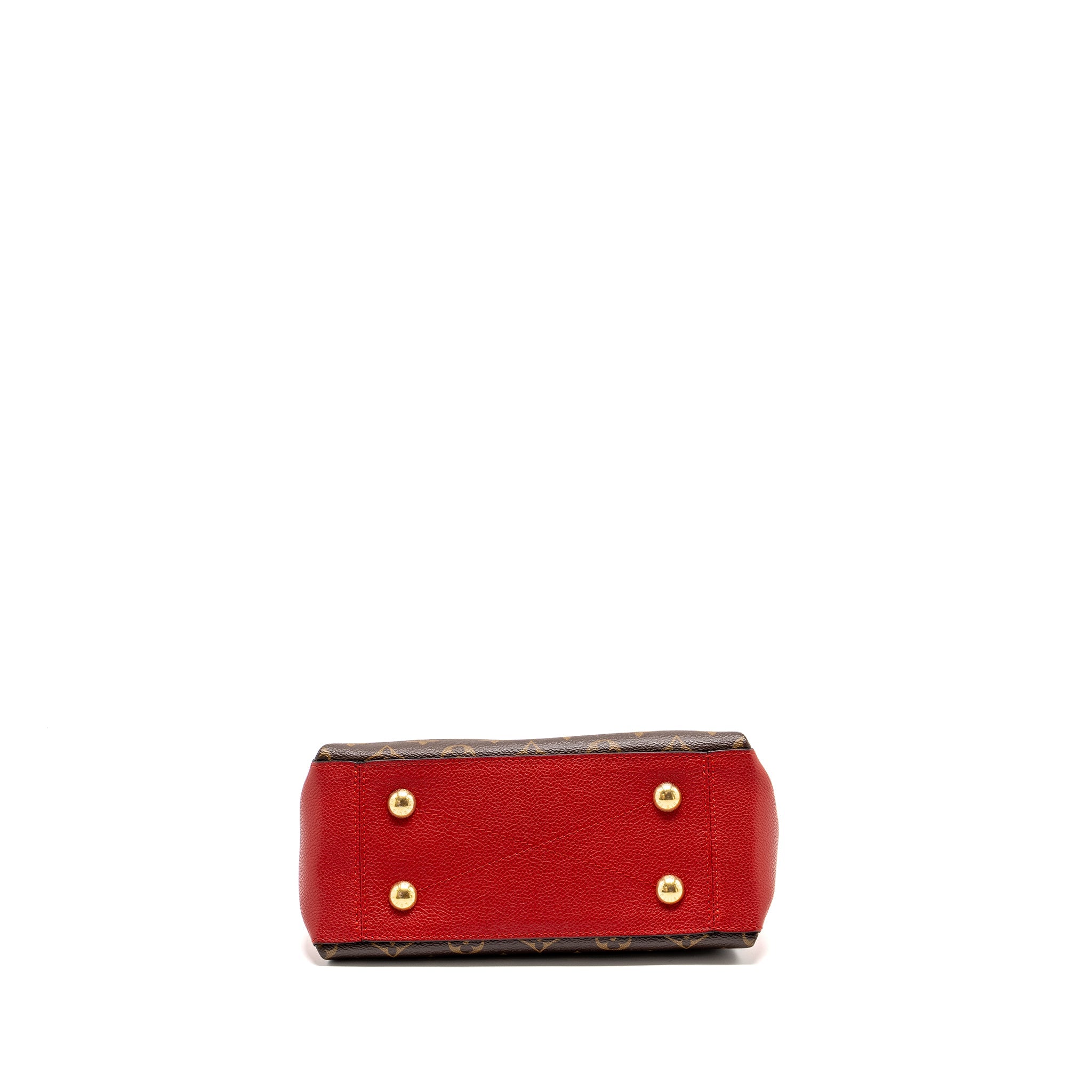 LOUIS VUITTON SURENE BB MONOGRAM CANVAS RED GHW