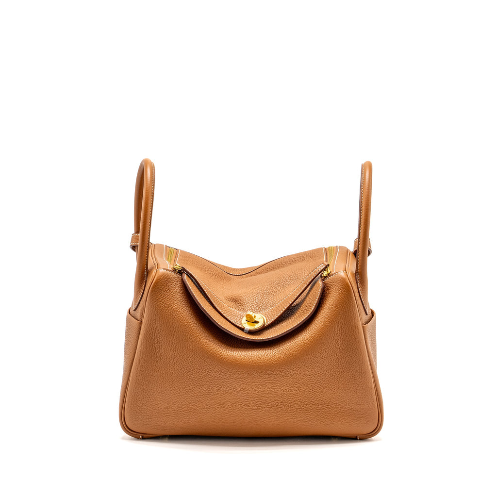 HERMES LINDY 30 CLEMENCE GOLD GHW