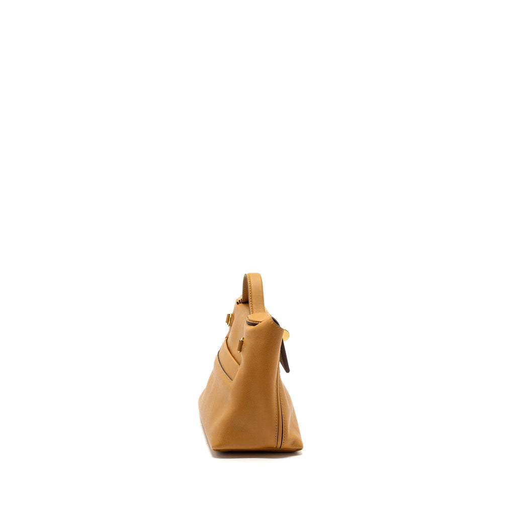 HERMES MINI 2424 EVERCOLOR/SWIFT CARAMEL/SESAME/ROUGE GHW