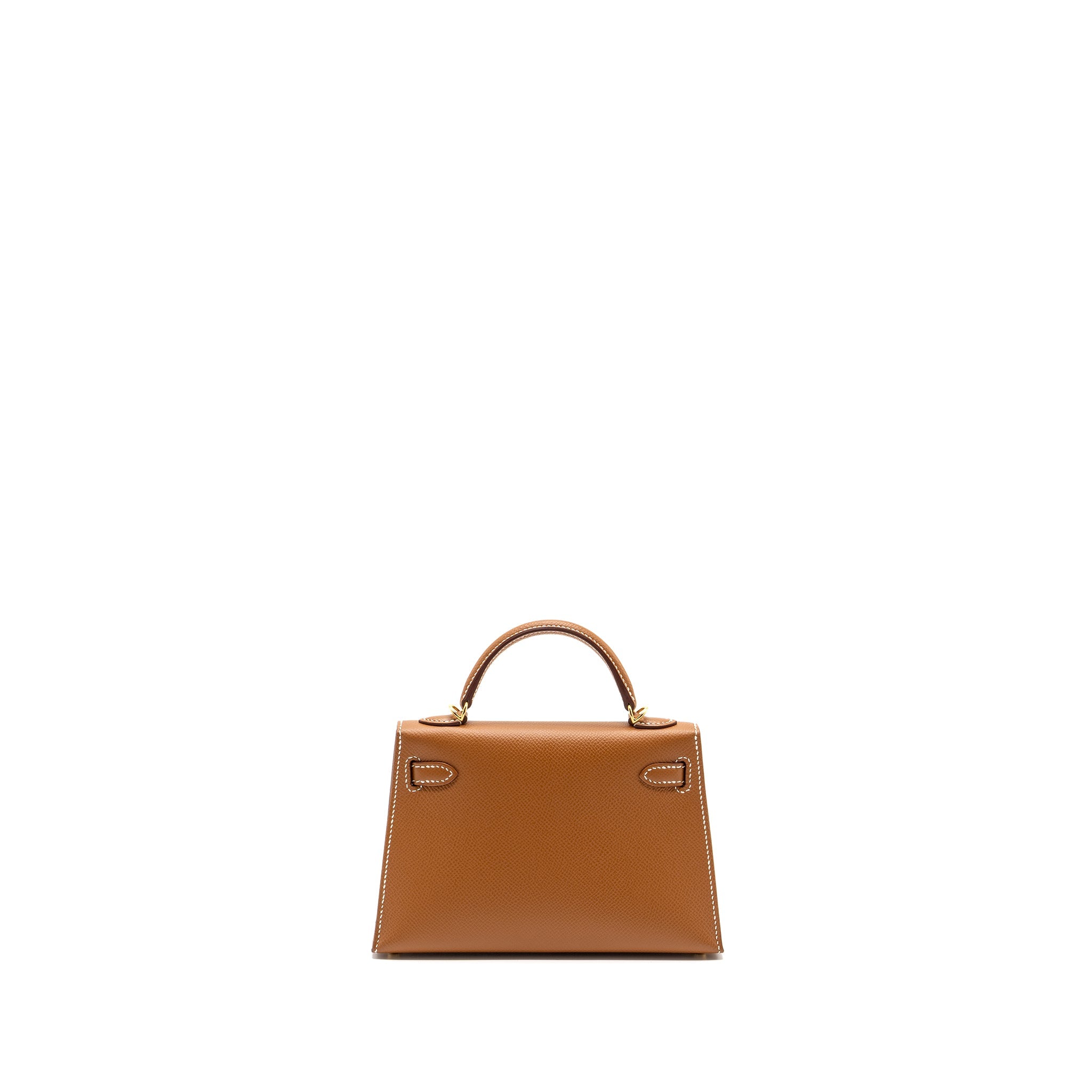 HERMES MINI KELLY EPSOM GOLD GHW