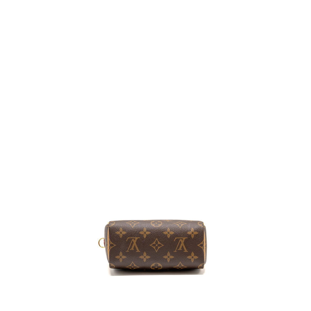 LOUIS VUITTON NANO SPEEDY MONOGRAM CANVAS GHW