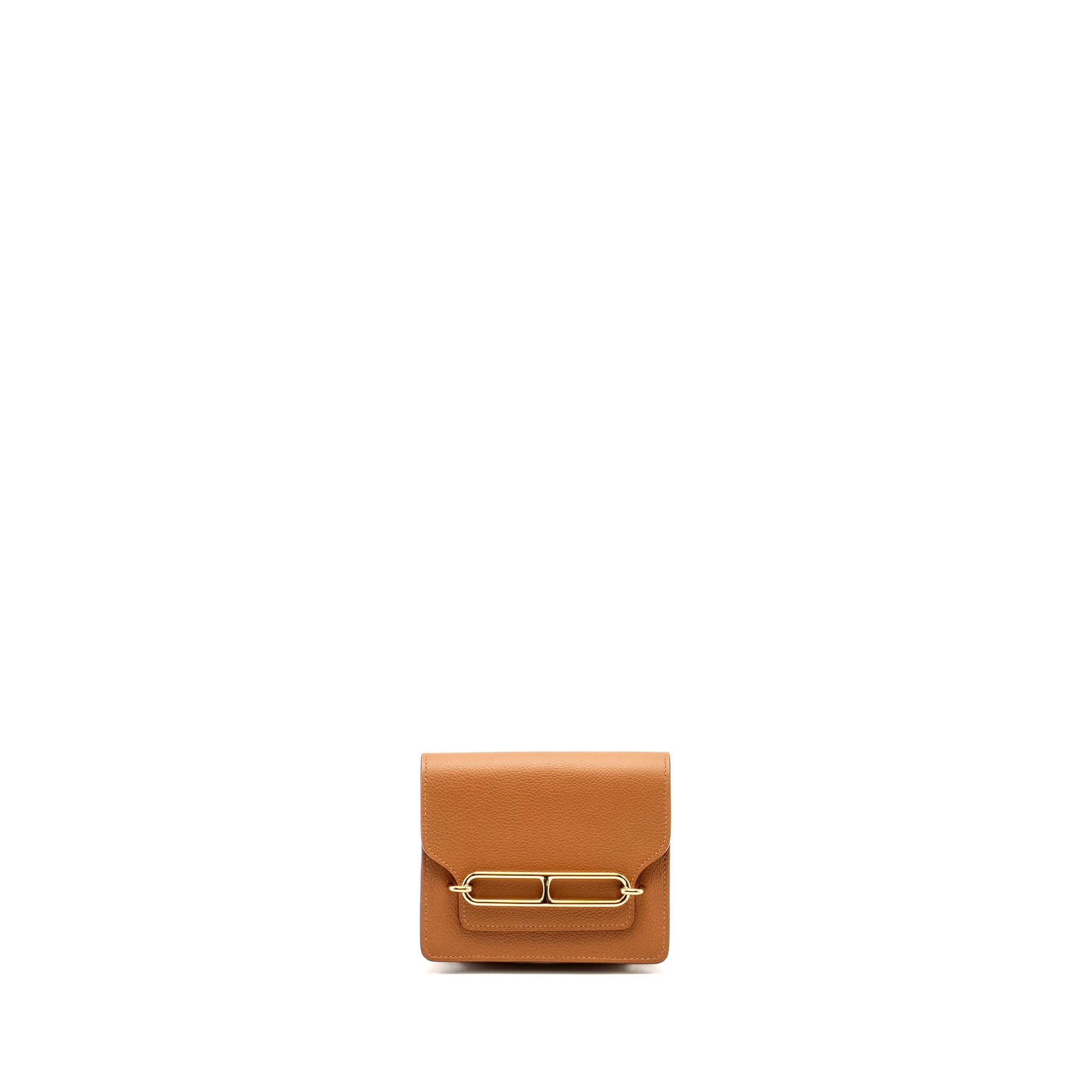 HERMES ROULIS SLIM EVERCOLOR GOLD/VERT FIZZ LGHW