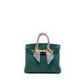 HERMES BIRKIN 25 TOGO Z6 MALACHITE GHW