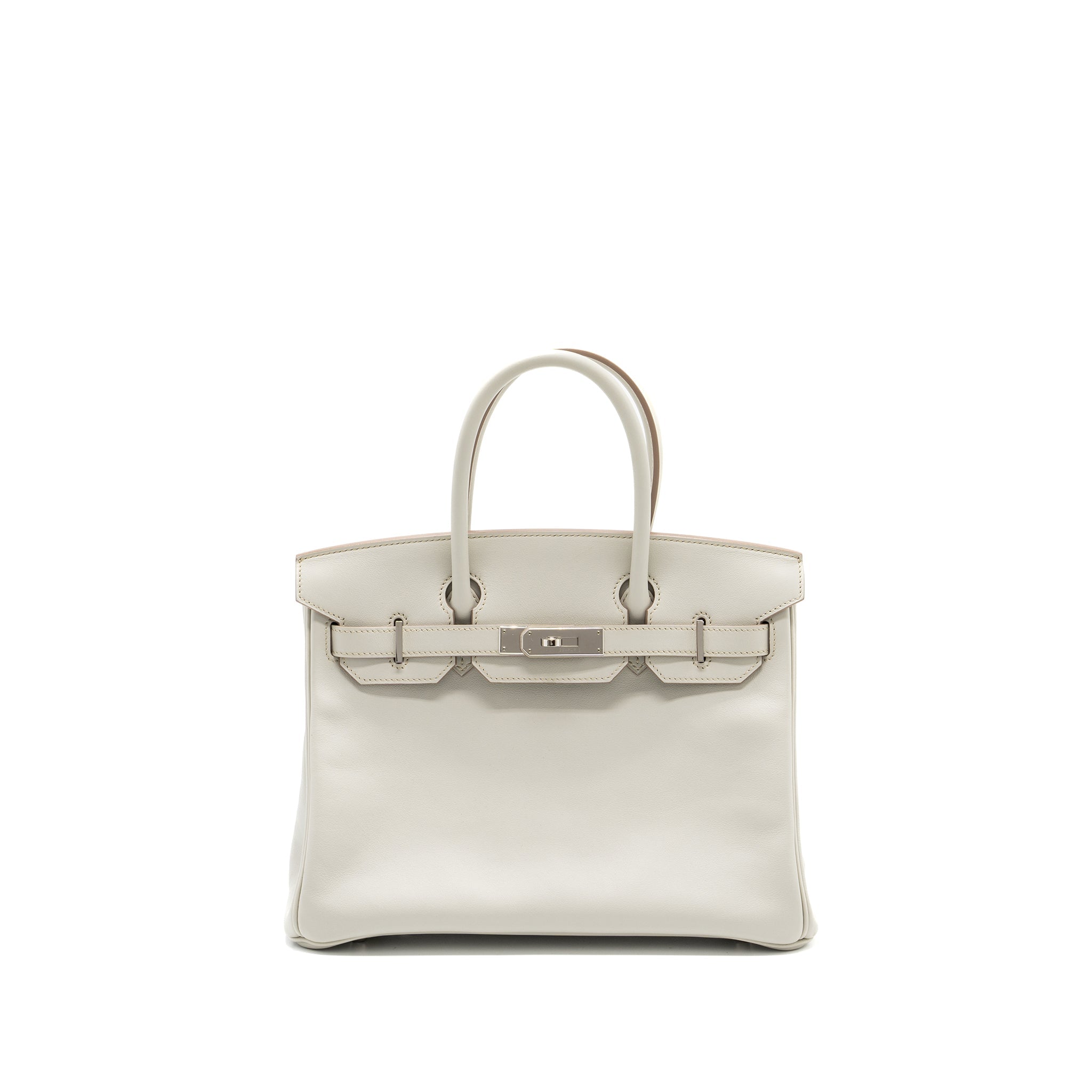 HERMES BIRKIN 30 SWIFT GRIS PERLE SHW