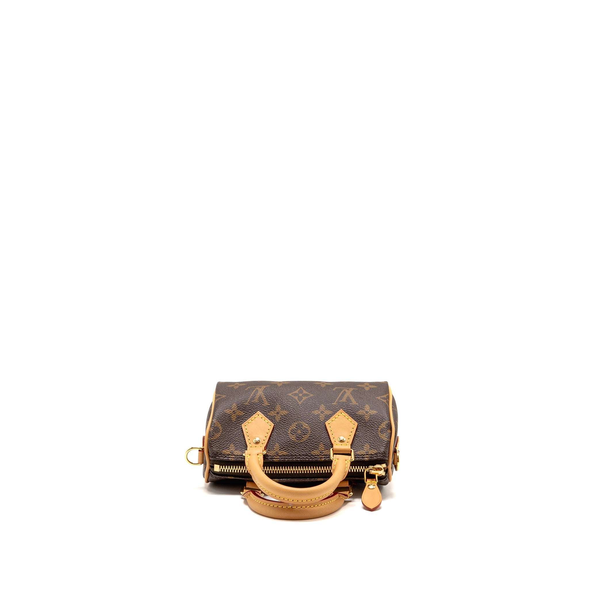 LOUIS VUITTON NANO SPEEDY MONOGRAM CANVAS GHW