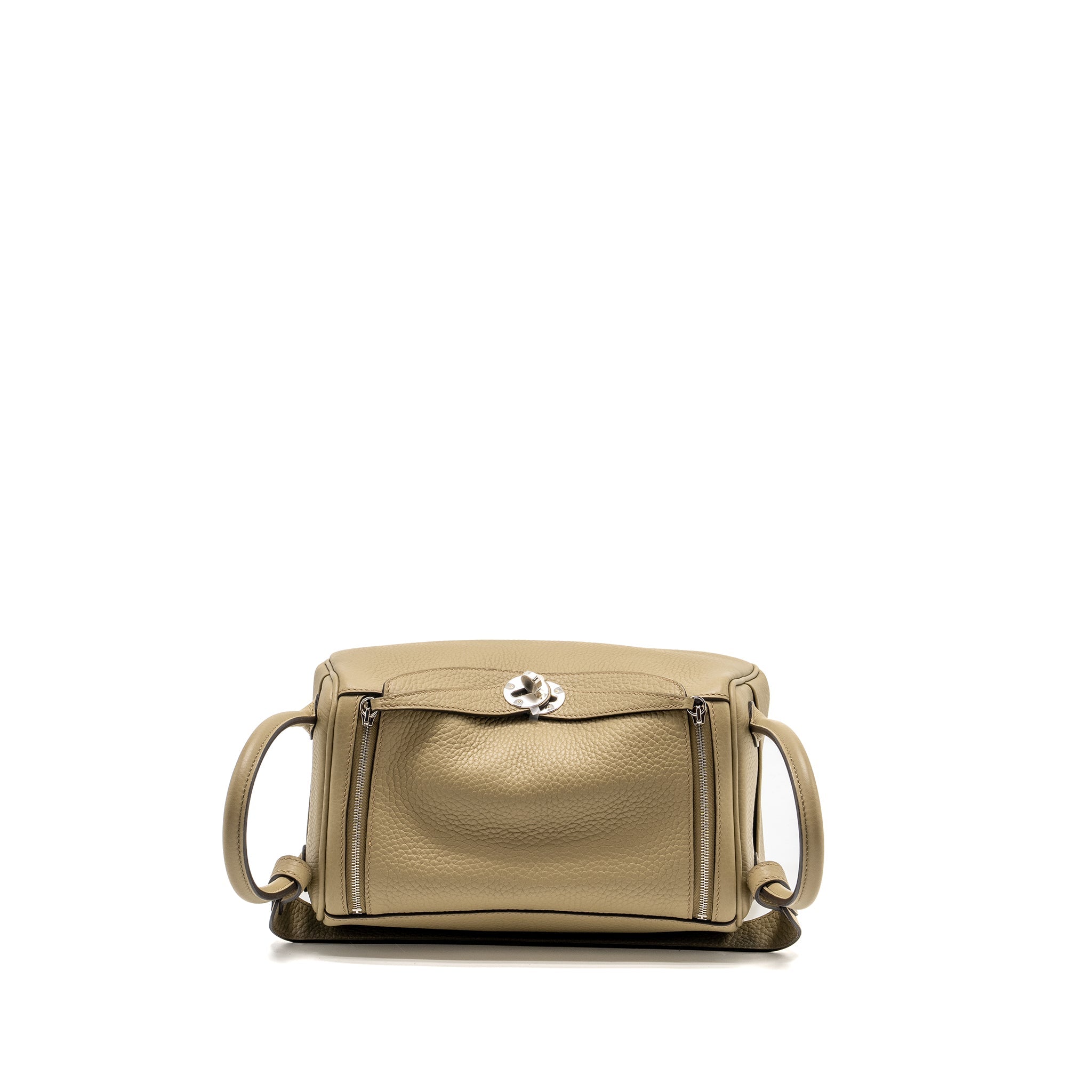 HERMES LINDY 26 CLEMENCE BEIGE MARFA SHW