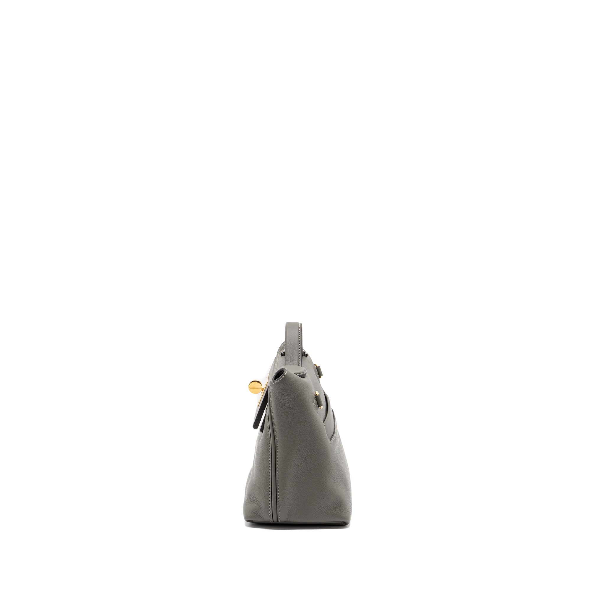 HERMES MINI 24/24 2424 - 21 BAG EVERCOLOR/SWIFT GRIS MEYER GHW