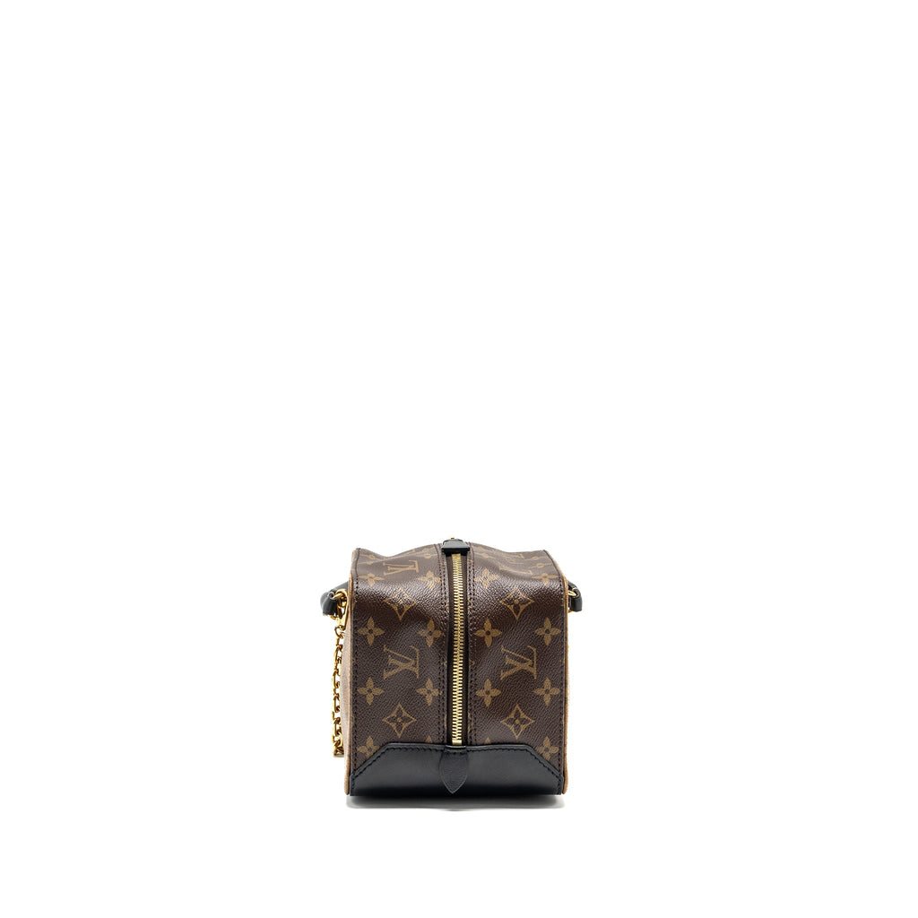 LOUIS VUITTON SQUARE BAG MONOGRAM REVERSE CANVAS GHW