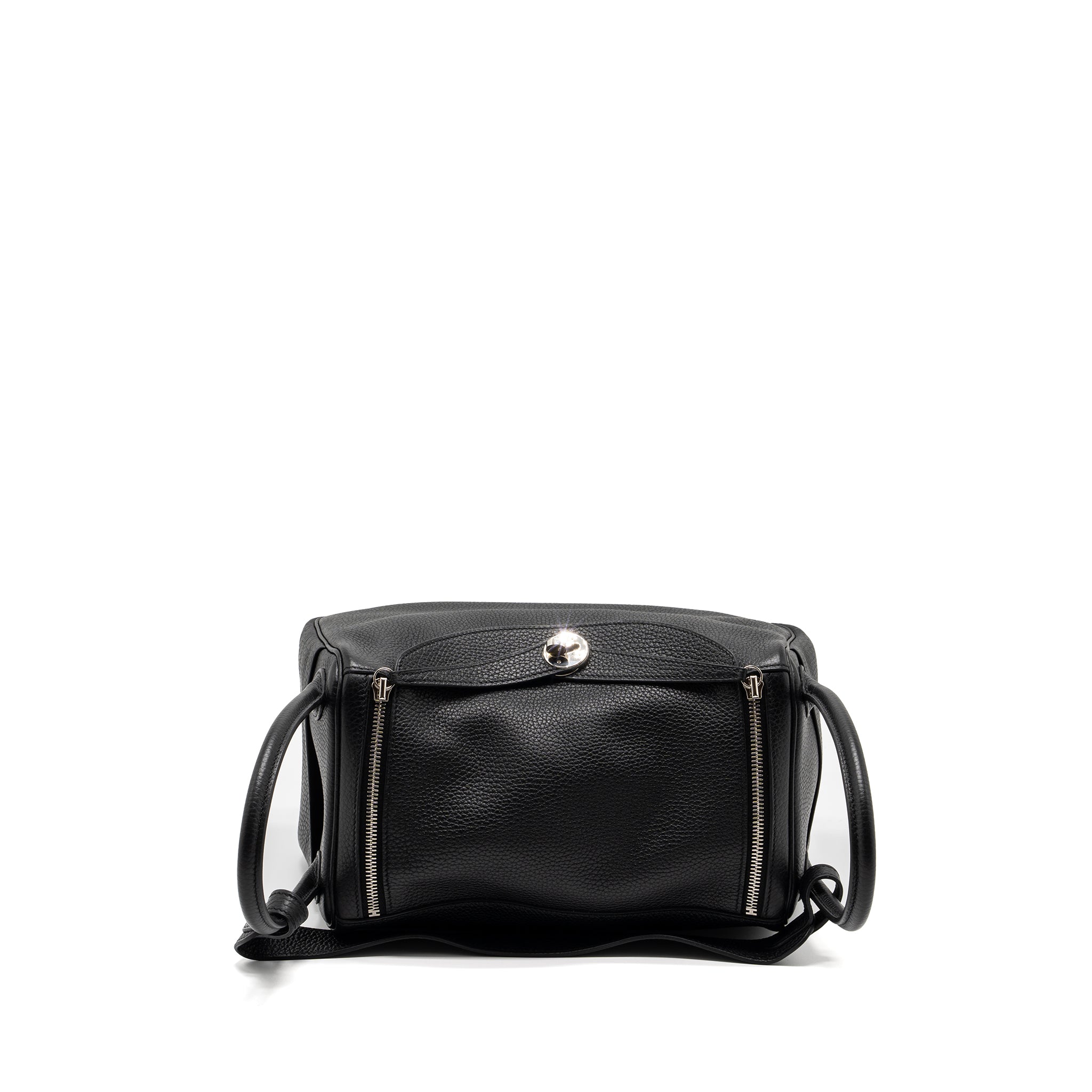 HERMES LINDY 30 CLEMENCE BLACK SHW