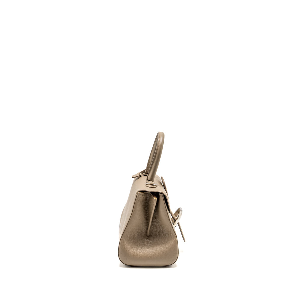 DELVAUX MINI BRILLANT BAG CALFSKIN GREY SHW
