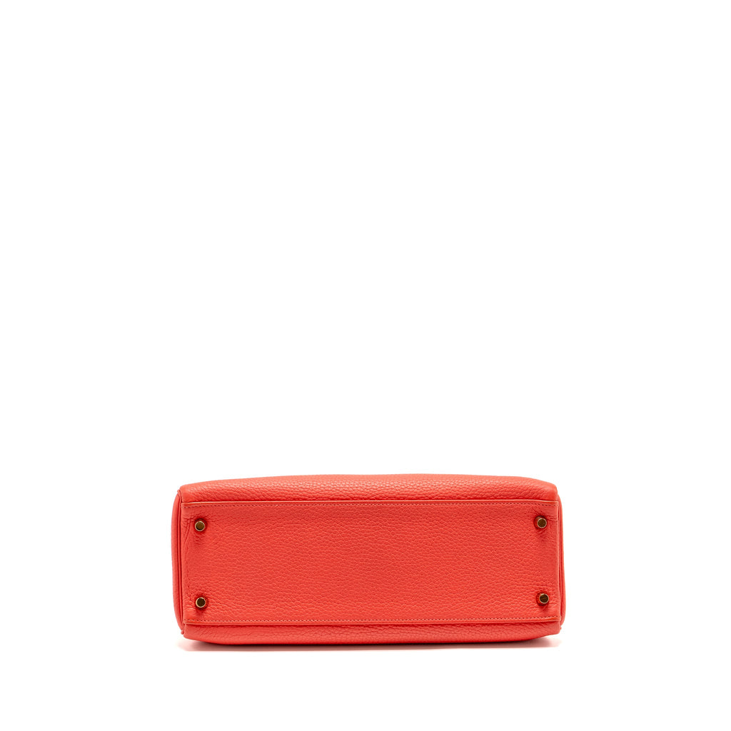 HERMES KELLY 32 CLEMENCE T5 ROSE JAIPUR GHW