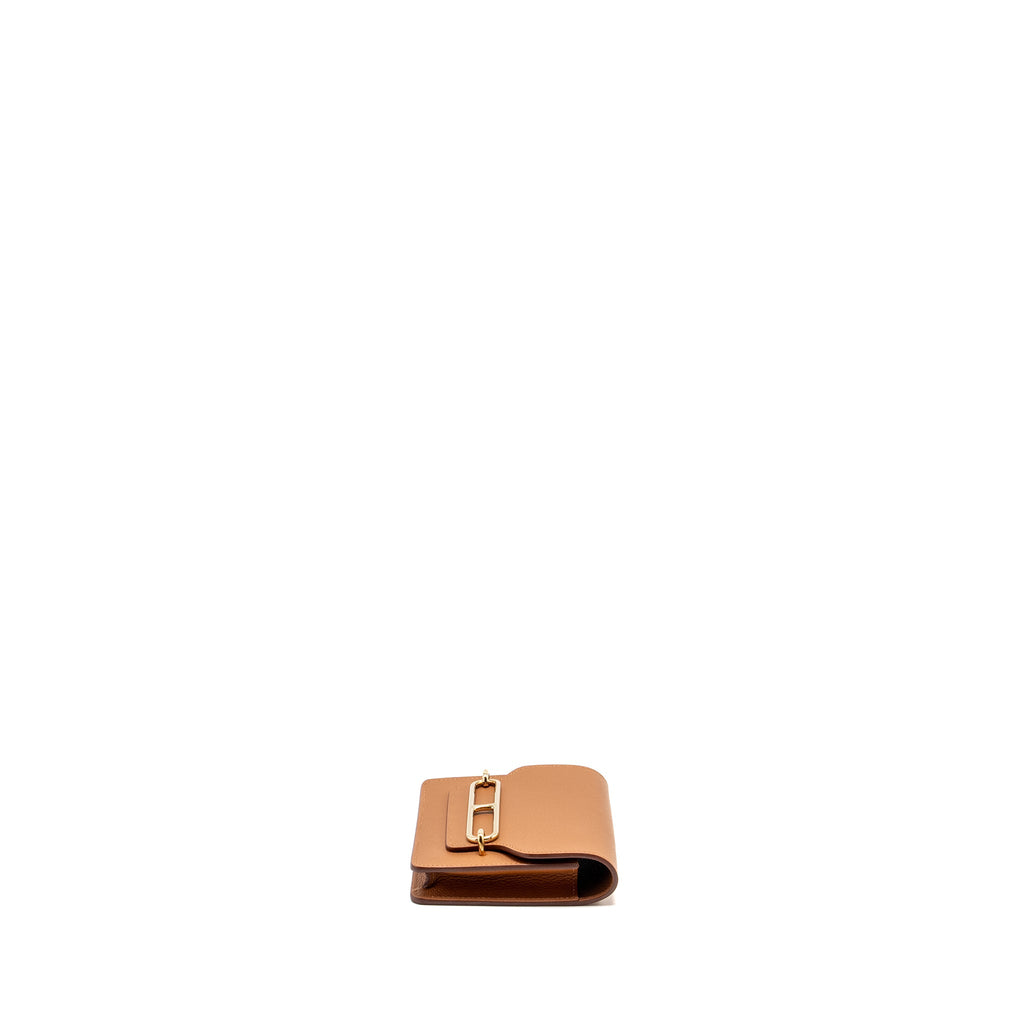 HERMES ROULIS SLIM EVERCOLOR GOLD/VERT FIZZ LGHW