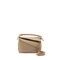 LOEWE SMALL PUZZLE BAG GRAINED CALFSKIN SAND GHW