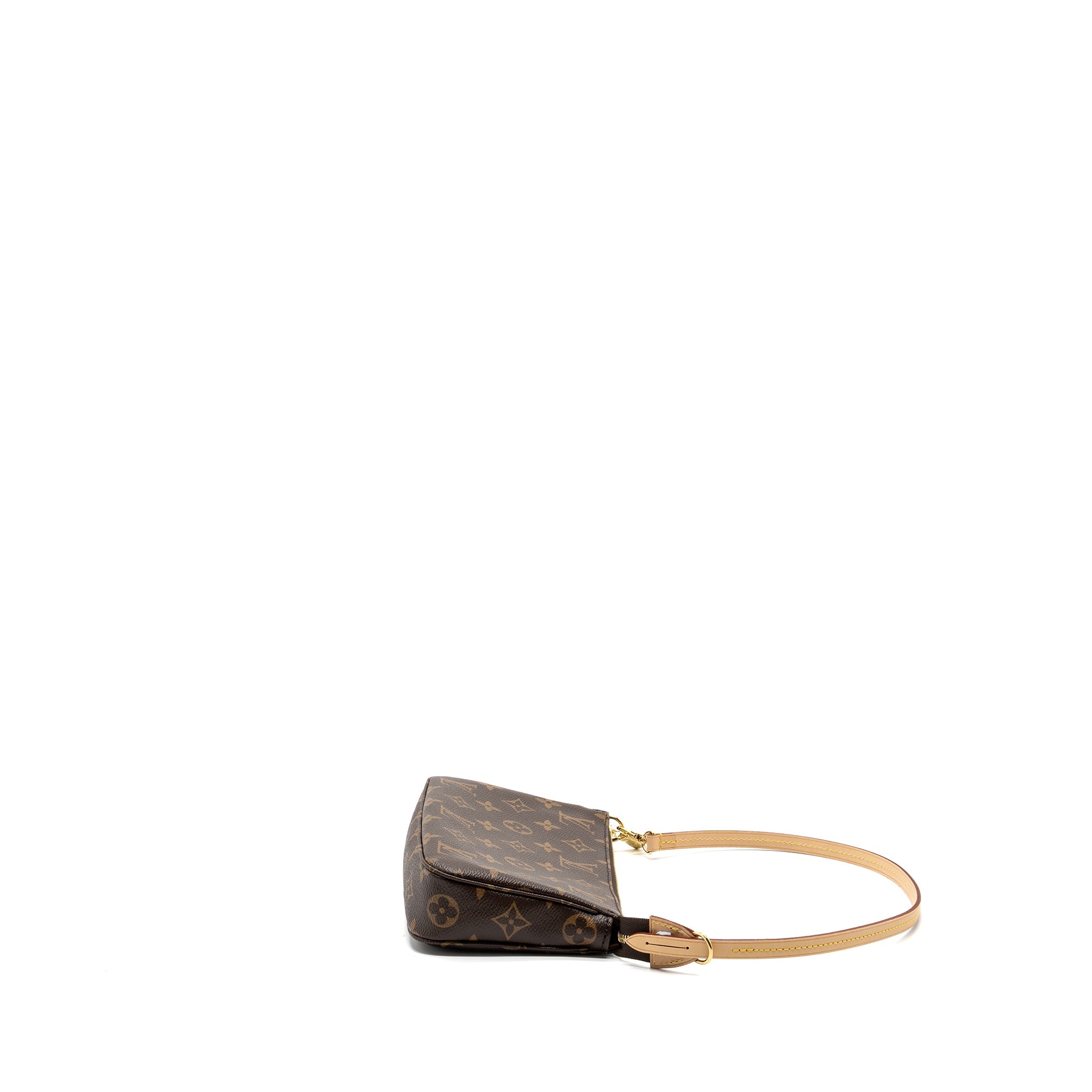 LOUIS VUITTON POCHETTE ACCESSORIES MONOGRAM CANVAS GHW