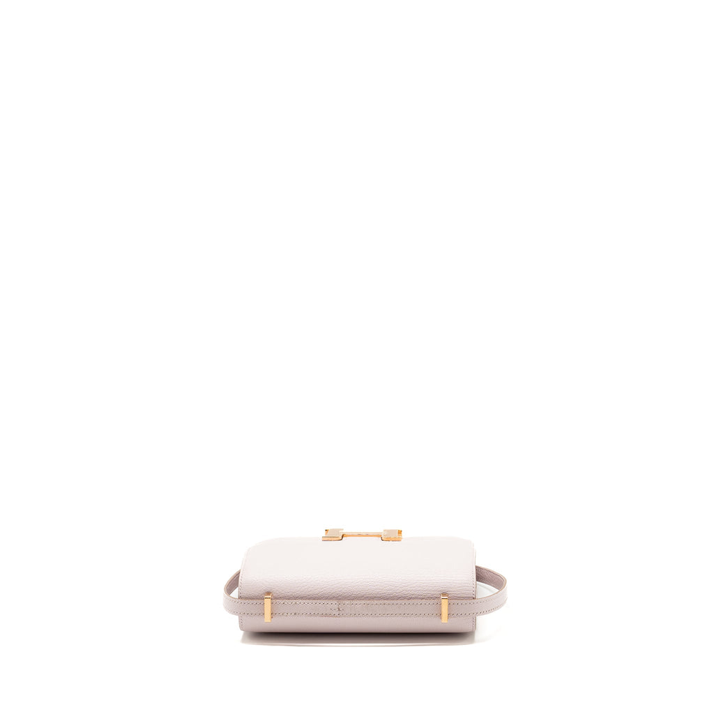 HERMES MINI CONSTANCE CHÈVRE MYSORE MAUVE PALE RGHW