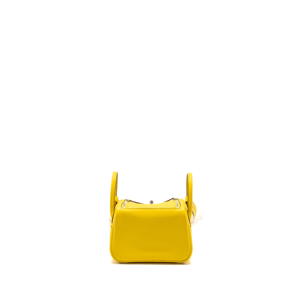 HERMES MINI LINDY SWIFT 9O JAUNE DE NAPLES SHW