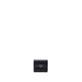 CHANEL BOY FLAP COMPACT WALLET CAVIAR BLACK RUTHENIUM HARDWARE