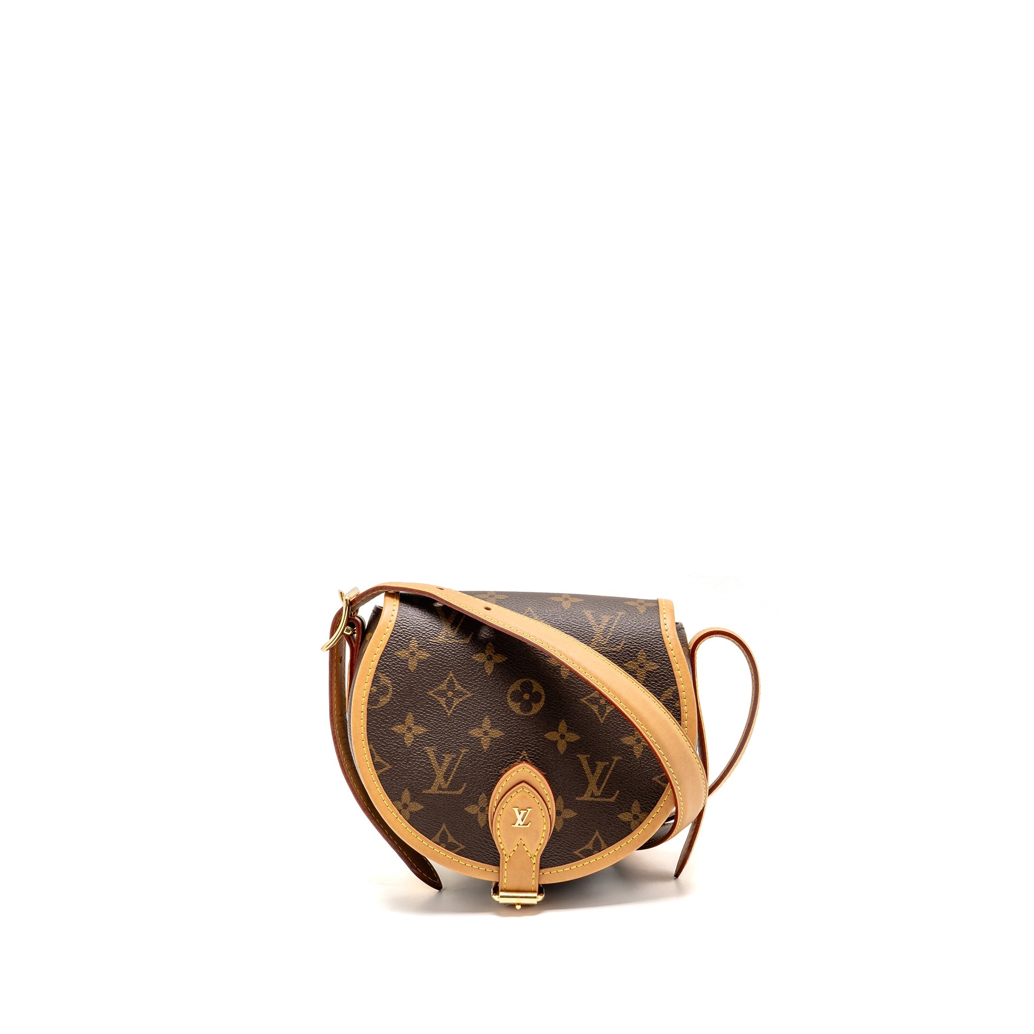 LOUIS VUITTON TAMBOURIN BAG MONOGRAM CANVAS GHW