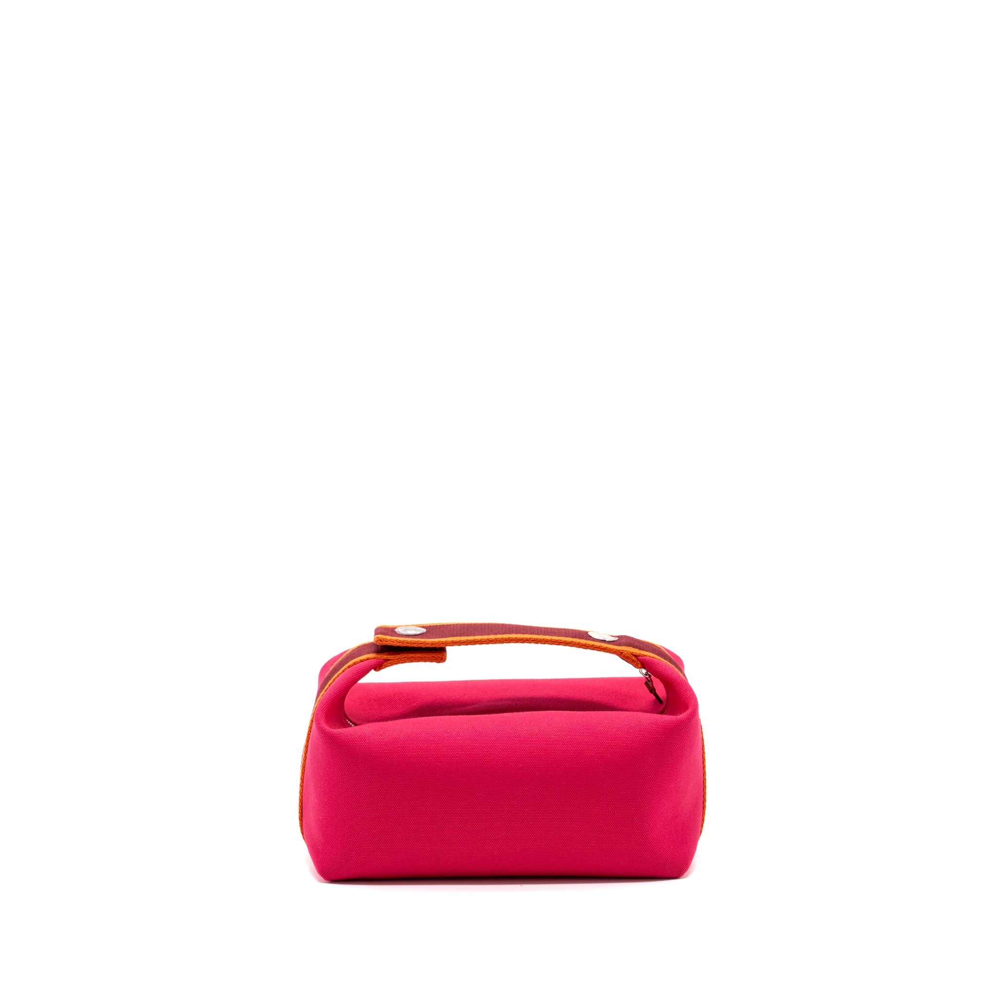 HERMES TROUSSE DE TOILETTE BRIDE A BRAC CANVAS HIBISCUS SHW