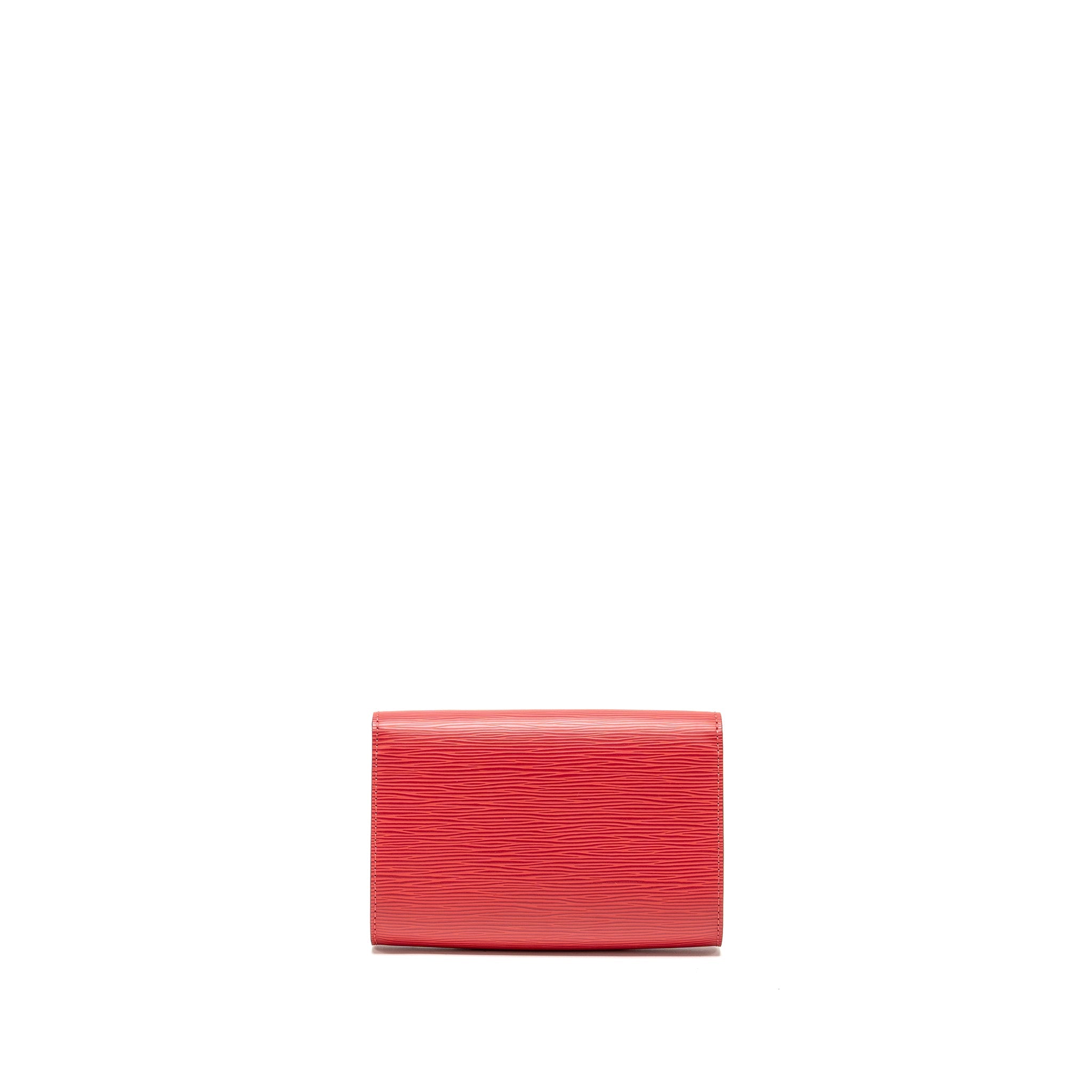 LOUIS VUITTON LOUISE CLUTCH PM EPI PINK SHW
