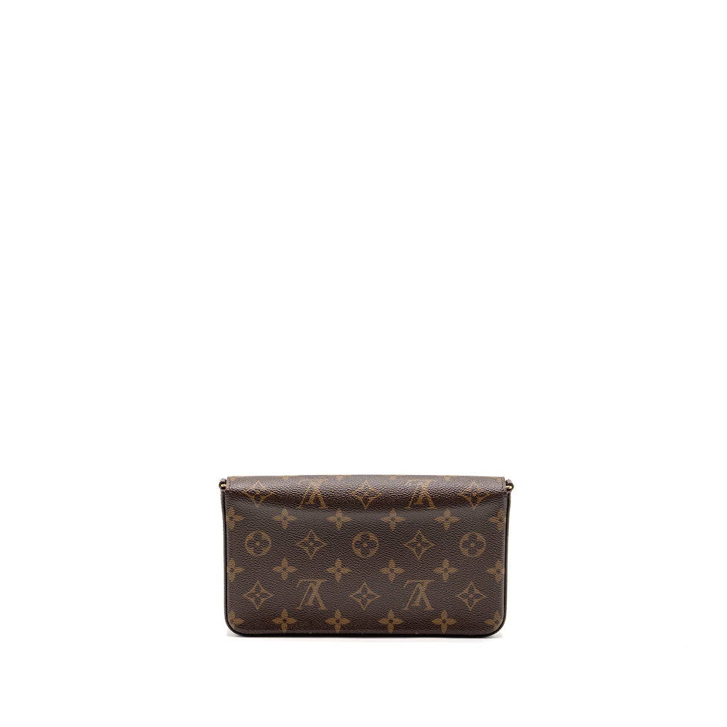 LOUIS VUITTON FELICIE POCHETTE MONOGRAM CANVAS GHW