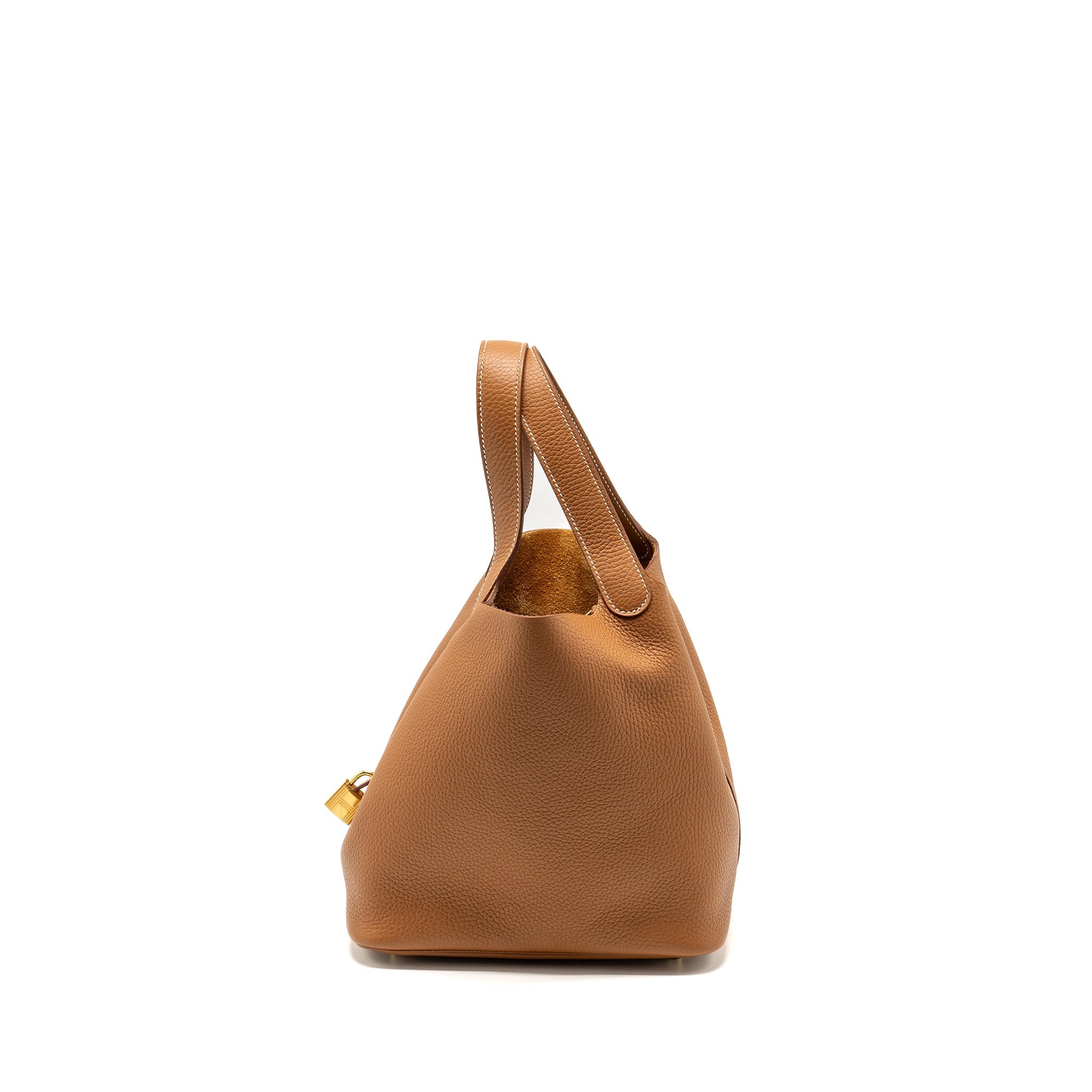 HERMES PICOTIN 22 CLEMENCE GOLD GHW