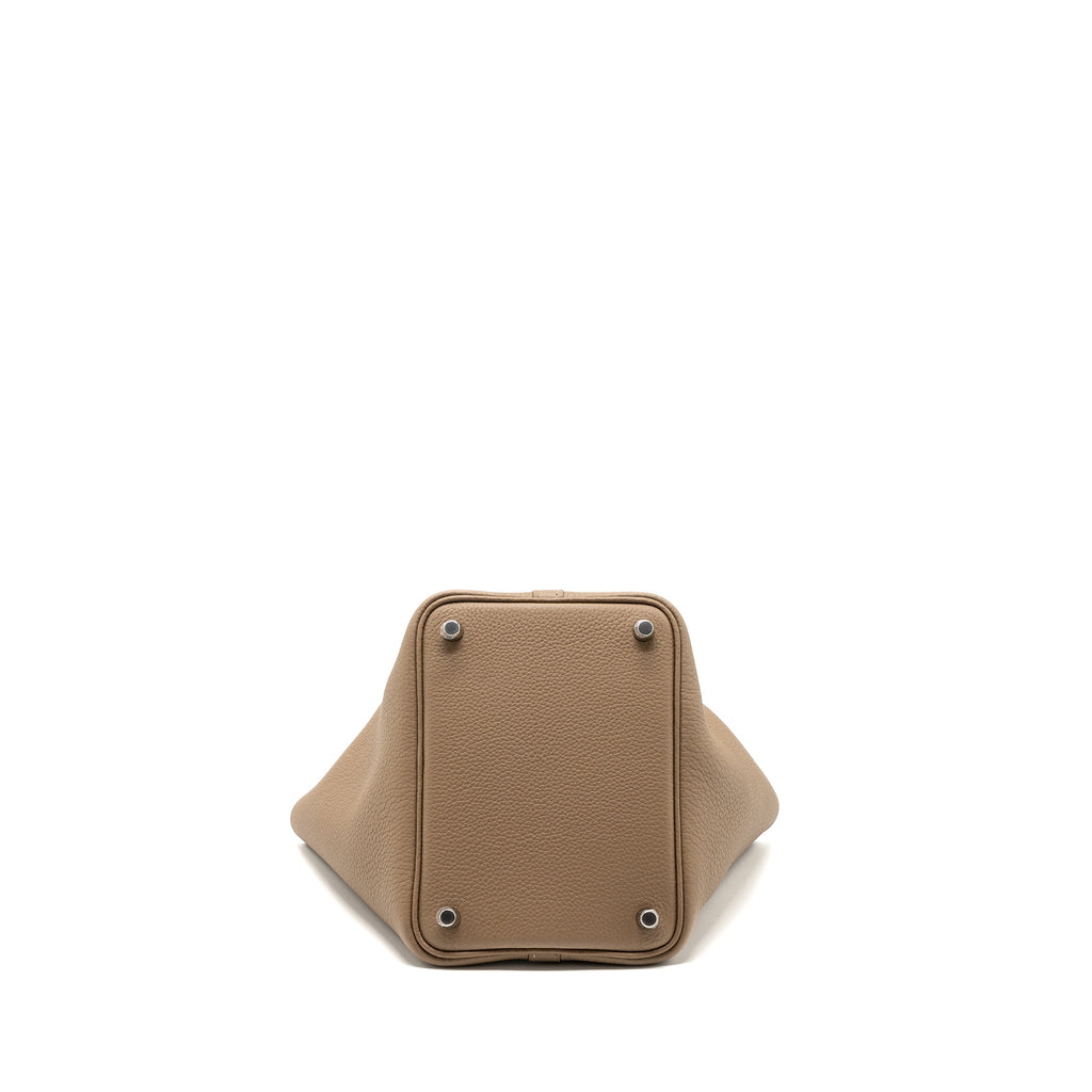 HERMES PICOTIN 18 LOCK BAG CLEMENCE BEIGE DE WEIMAR SHW