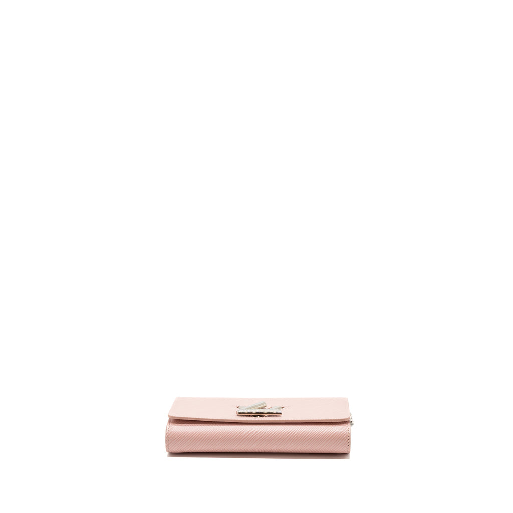 LOUIS VUITTON TWIST CHAIN POUCH EPI ROSE BALLERINE SHW