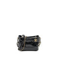 CHANEL SMALL GABRIELLE HOBO BAG AGED CALFSKIN BLACK MULTICOLOUR HARDWARE