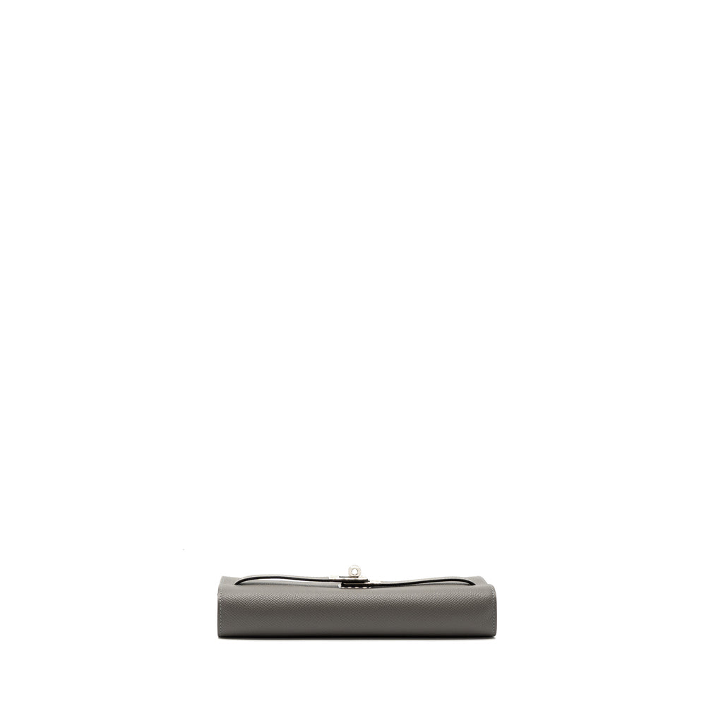 HERMES KELLY TO GO EPSOM GRIS MEYER SHW