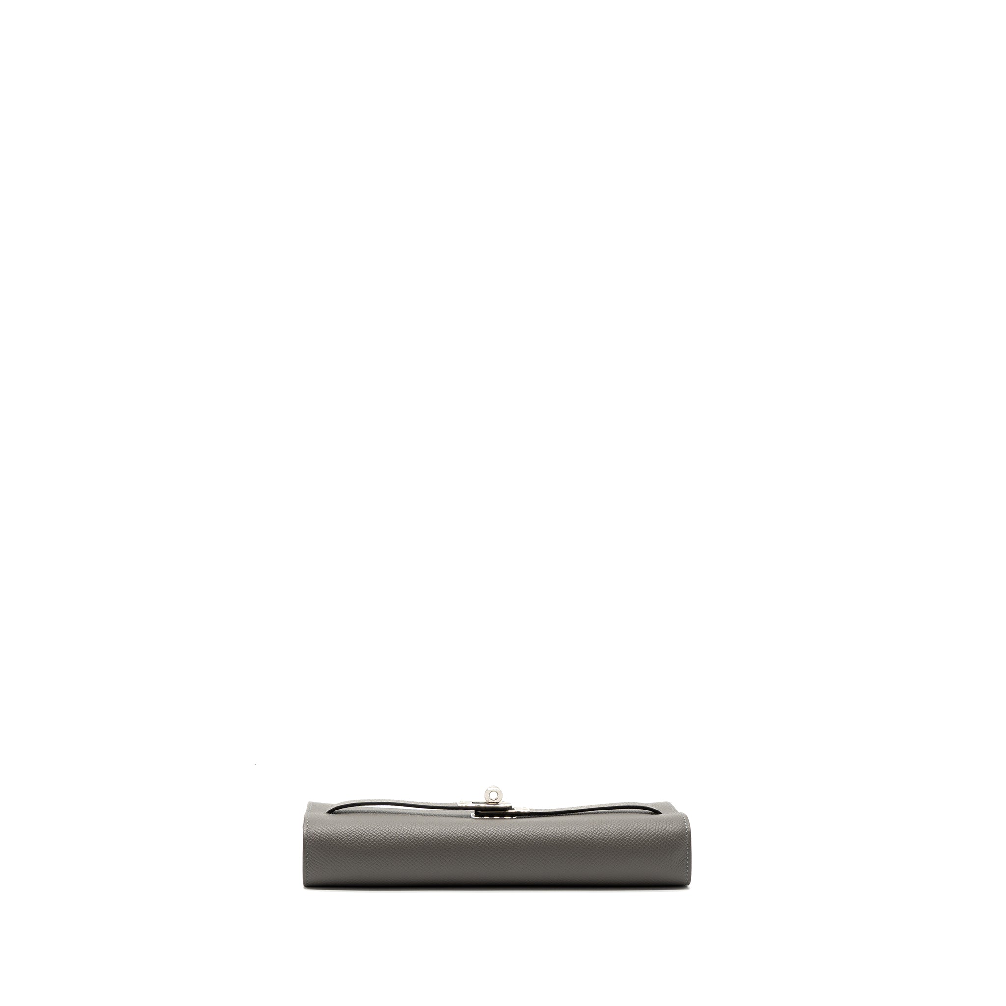 HERMES KELLY TO GO EPSOM GRIS MEYER SHW