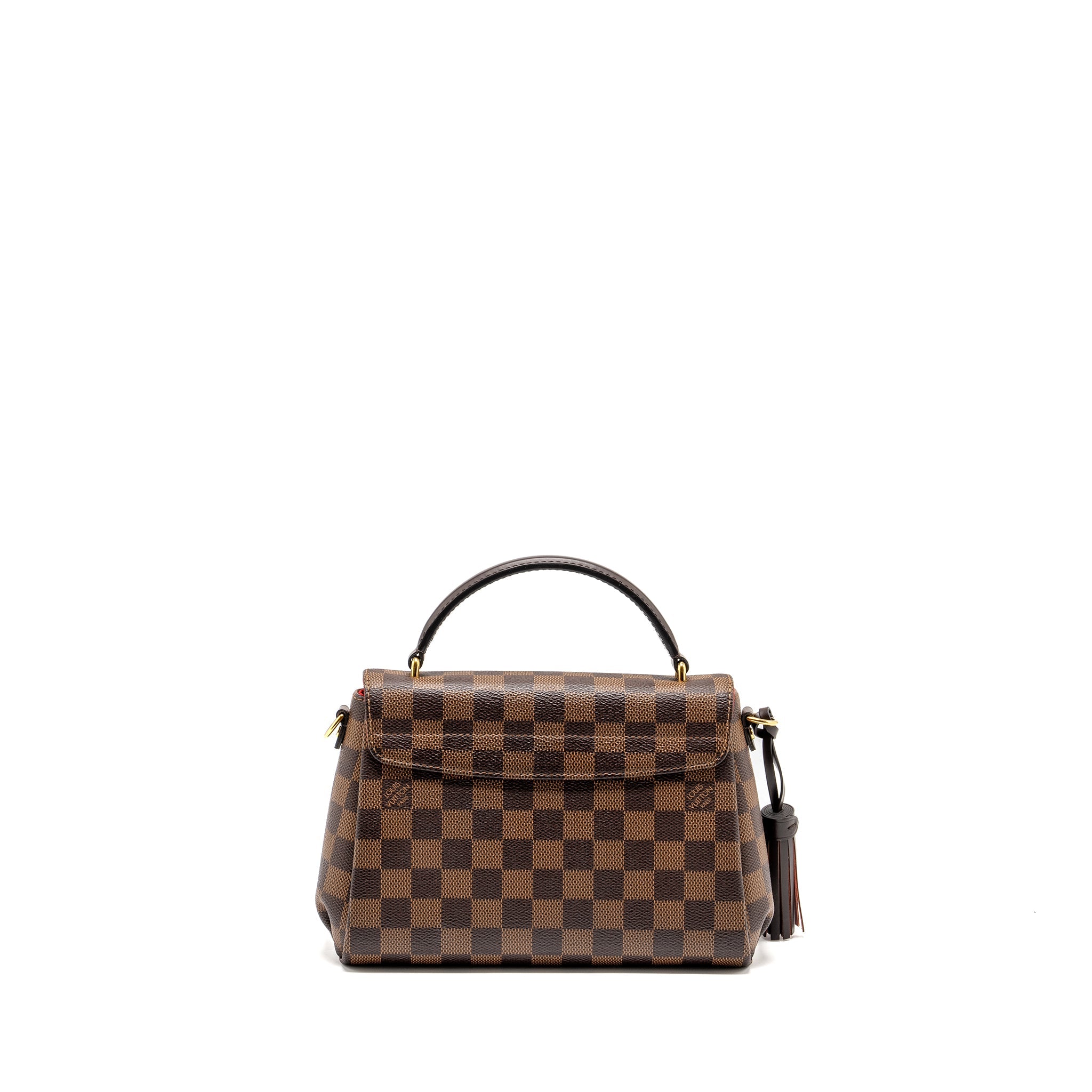 LOUIS VUITTON CROISETTE DAMIER EBENE GHW
