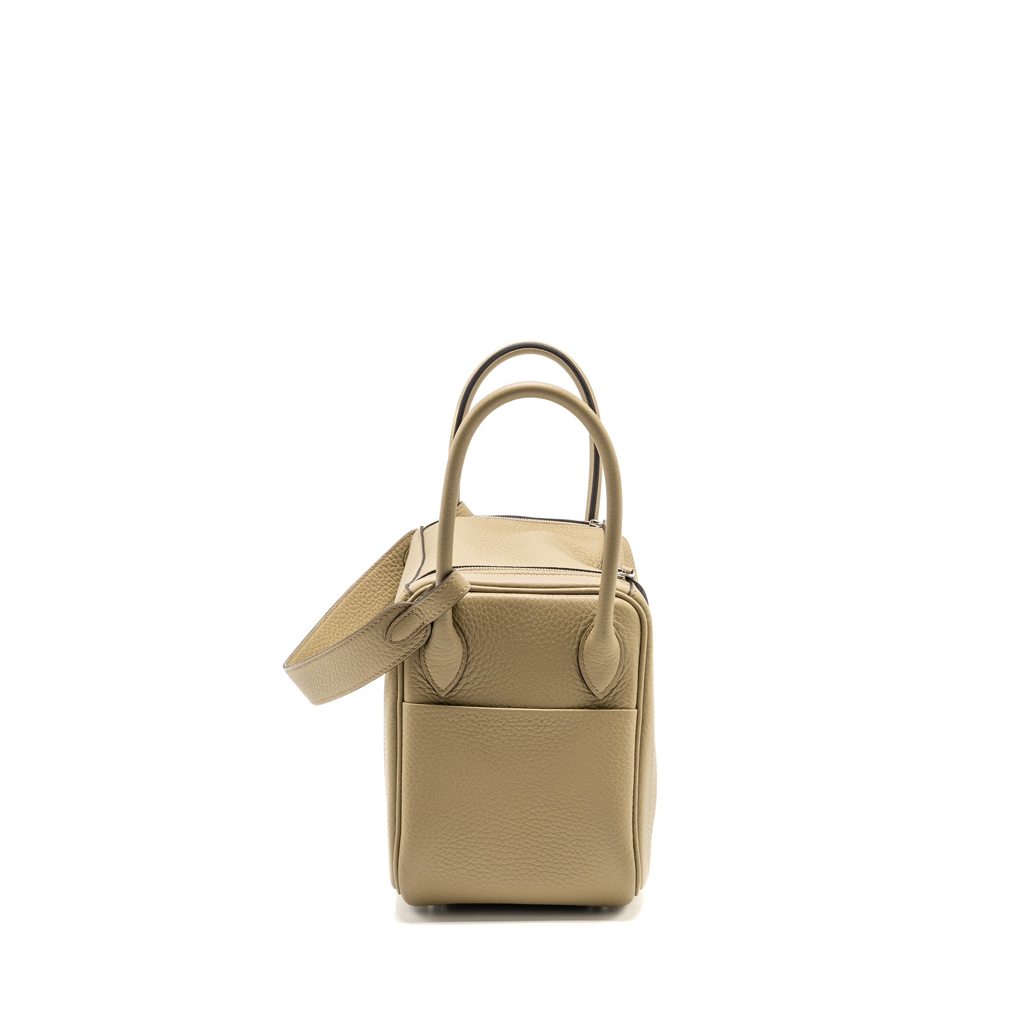 HERMES LINDY 26 CLEMENCE BEIGE MARFA SHW