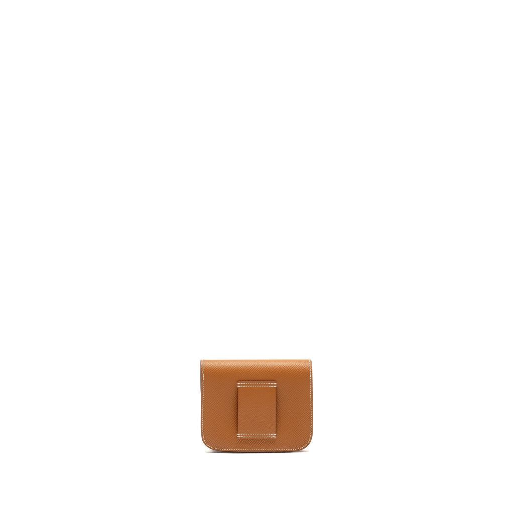 HERMES CONSTANCE SLIM EPSOM GOLD GHW