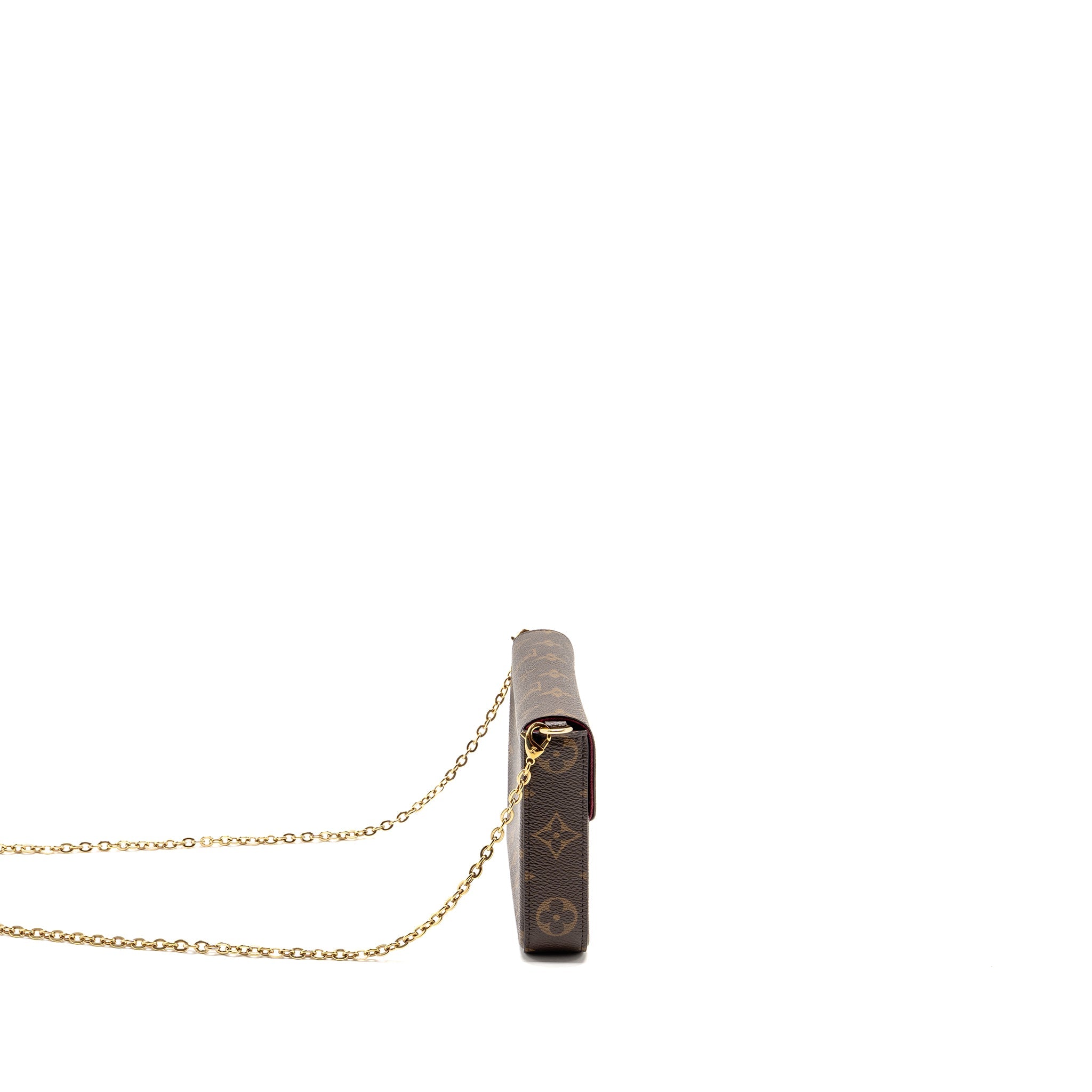 LOUIS VUITTON FELICIE POCHETTE MONOGRAM CANVAS GHW