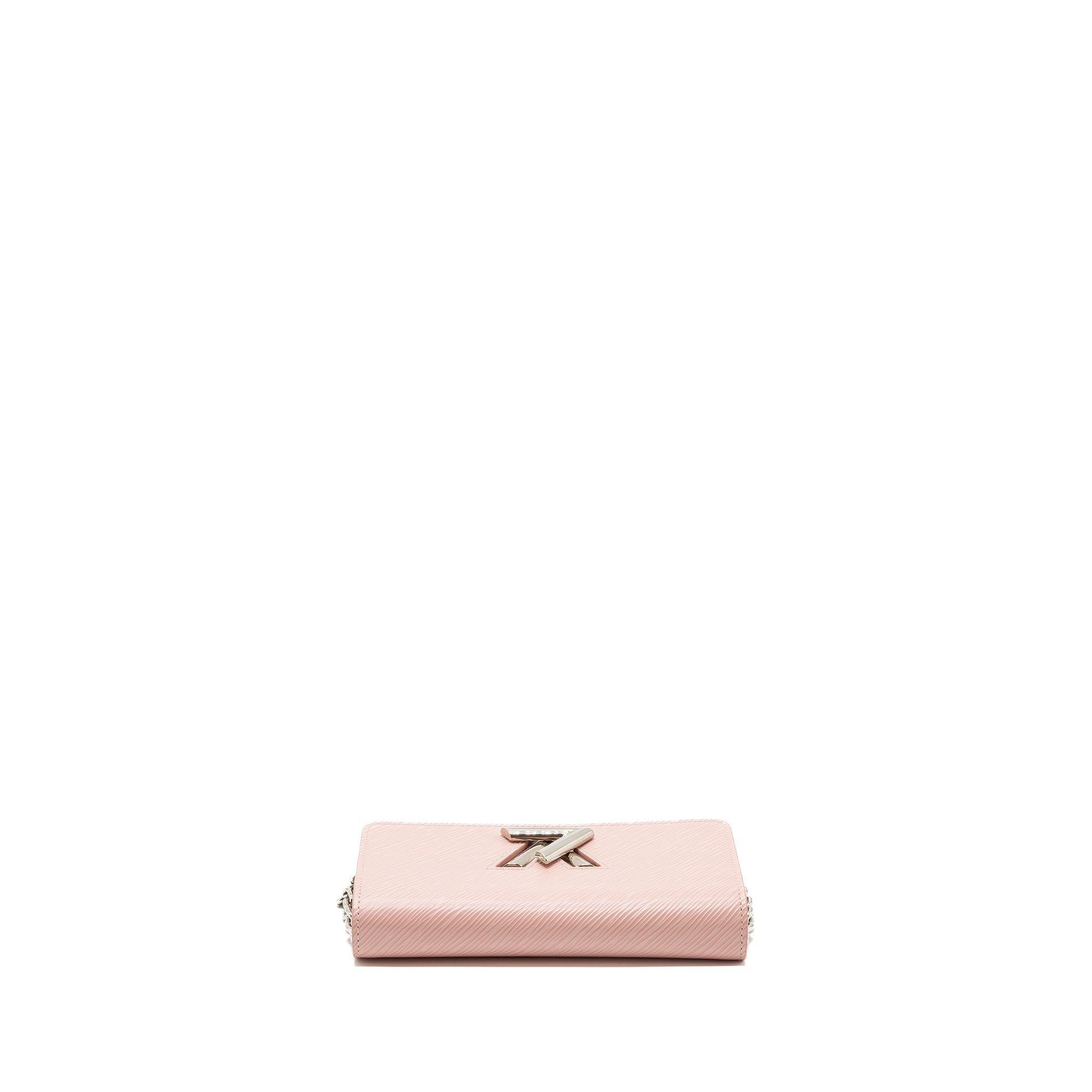 LOUIS VUITTON TWIST CHAIN POUCH EPI ROSE BALLERINE SHW