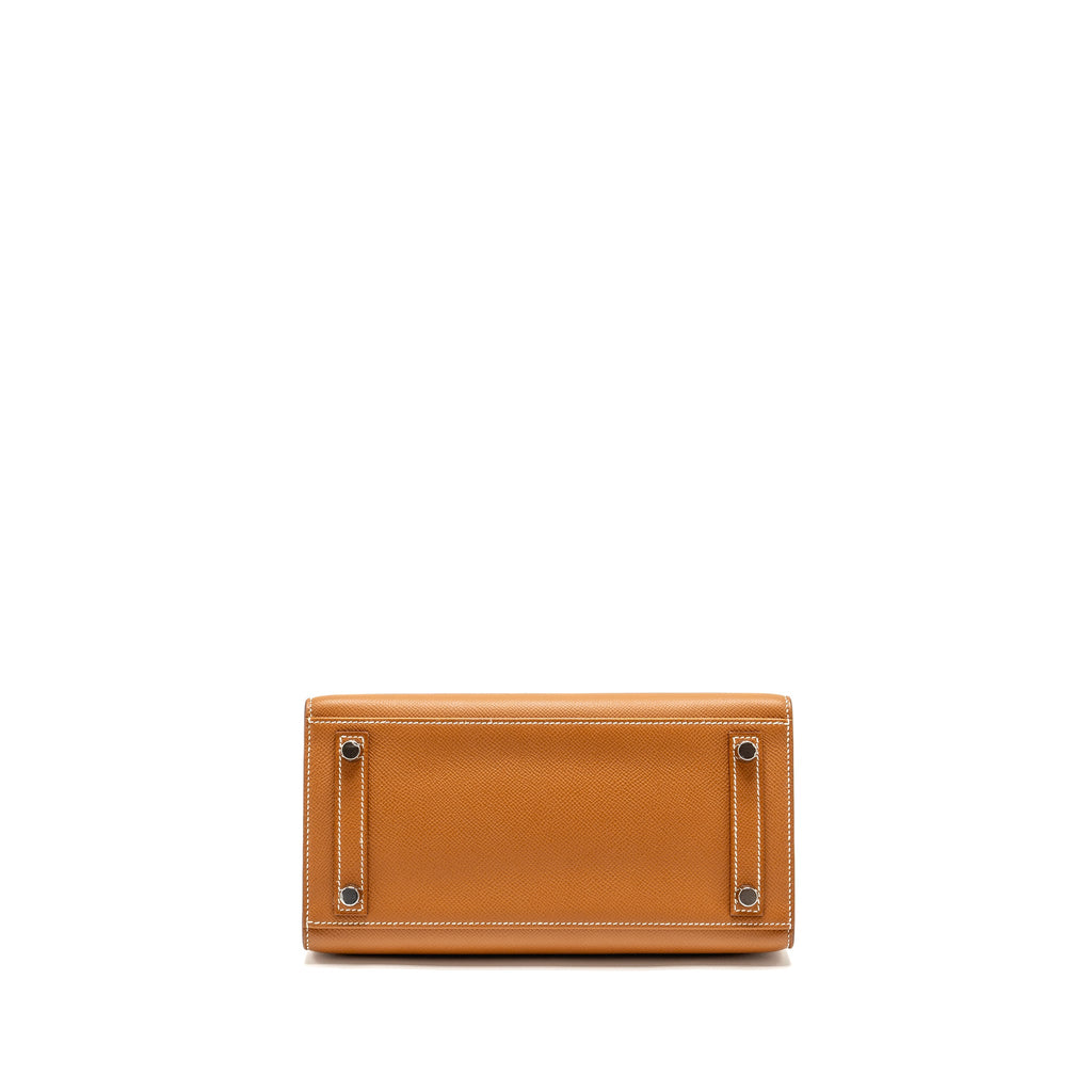 HERMES BIRKIN 25 SELLIER EPSOM GOLD SHW