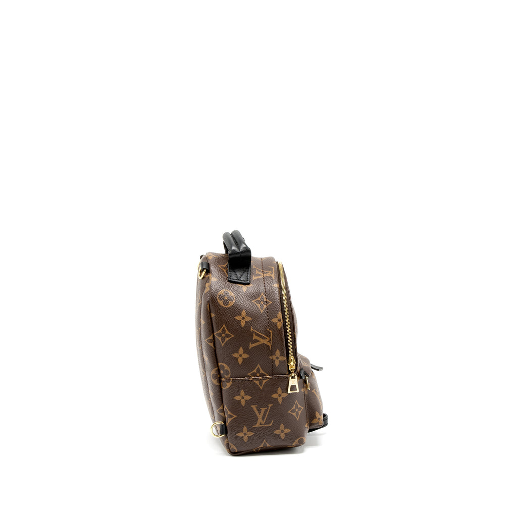 LOUIS VUITTON MINI PALM SPRING BACKPACK MONOGRAM CANVAS GHW (NEW VERSION)
