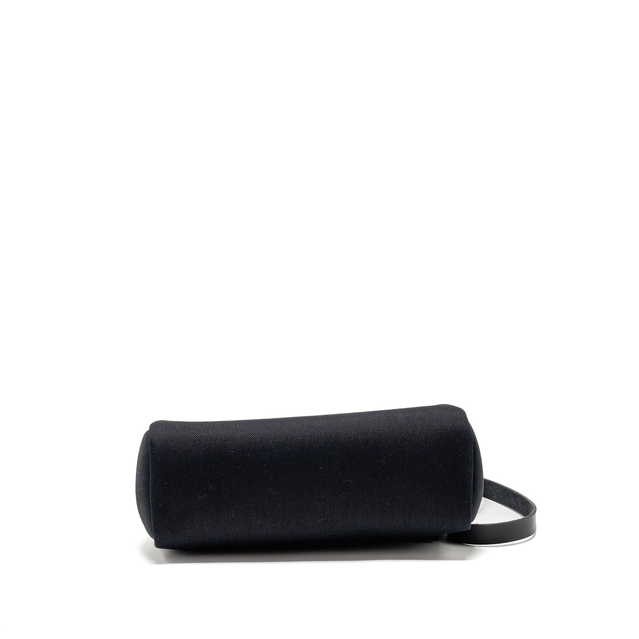 HERMES HERBAG 31 ZIP BAG CANVAS/LEATHER BLACK SHW