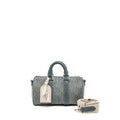 LOUIS VUITTON KEEPALL BANDOULIERE 25 WASHED DENIM CANVAS BLUE SHW