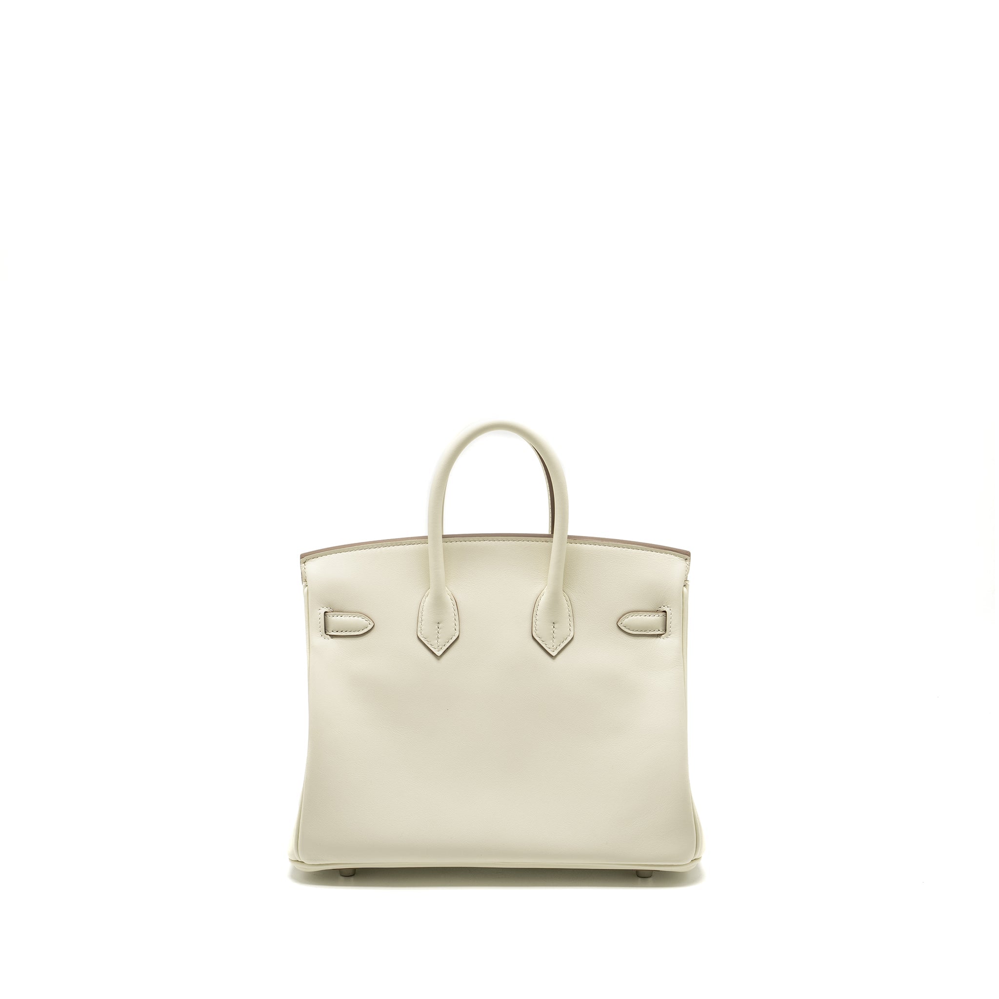 HERMES BIRKIN 25 SWIFT MUSHROOM SHW