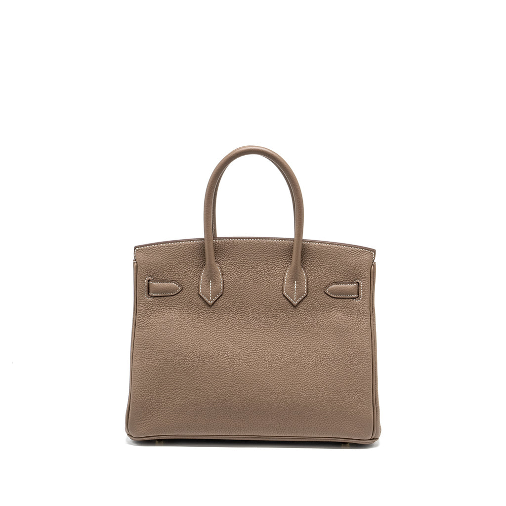 HERMES BIRKIN 30 TOGO ETOUPE GHW