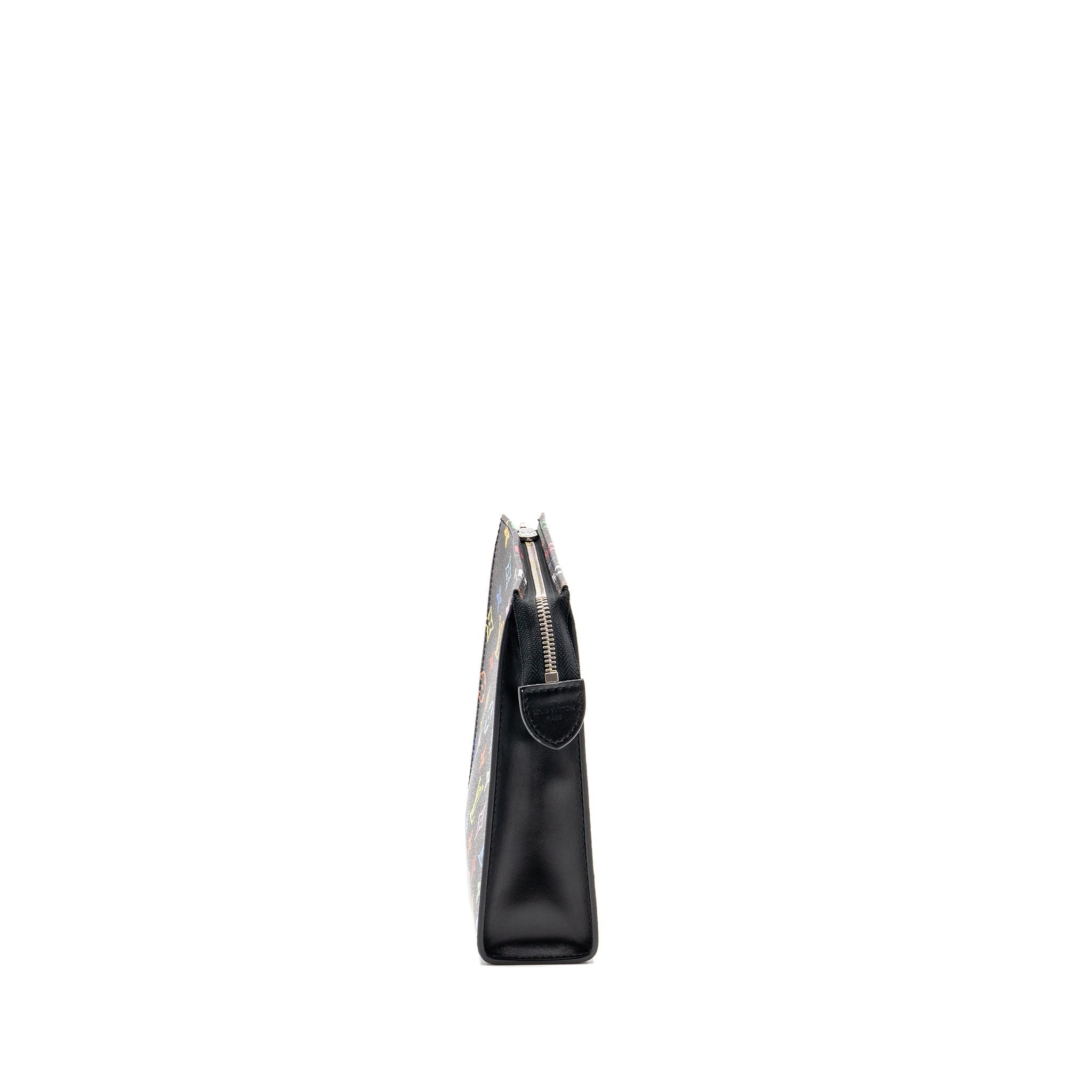 LOUIS VUITTON X TAKASHI MURAKAMI TOILETRY POUCH MONOGRAM CANVAS/LEATHER BLACK/MULTICOLOUR SHW