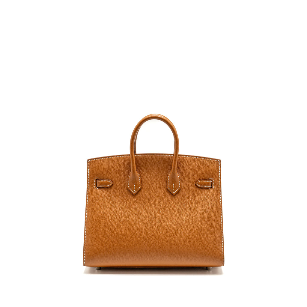 HERMES BIRKIN 25 SELLIER EPSOM GOLD SHW