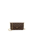 LOUIS VUITTON FELICIE POCHETTE MONOGRAM CANVAS GHW