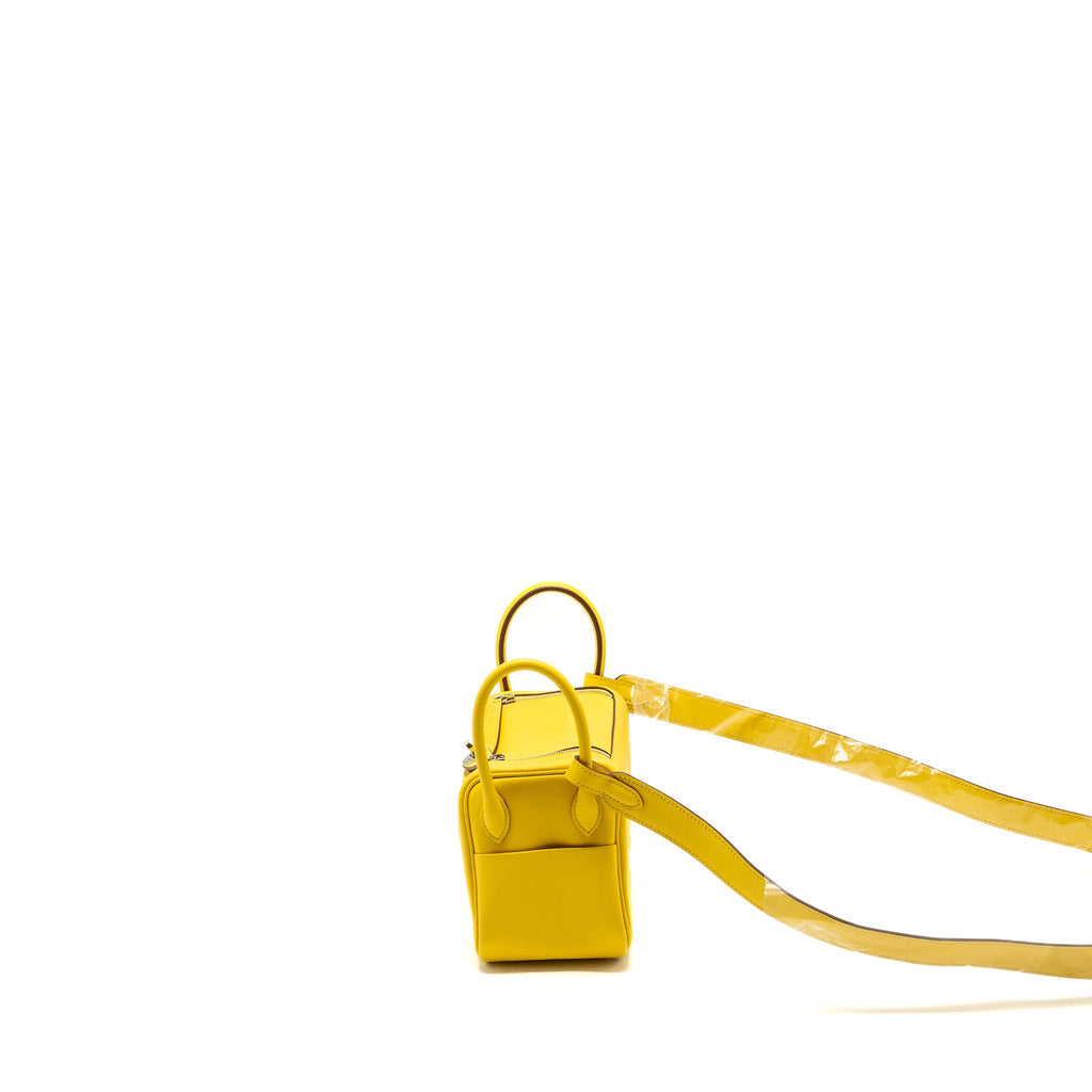 HERMES MINI LINDY SWIFT 9O JAUNE DE NAPLES SHW