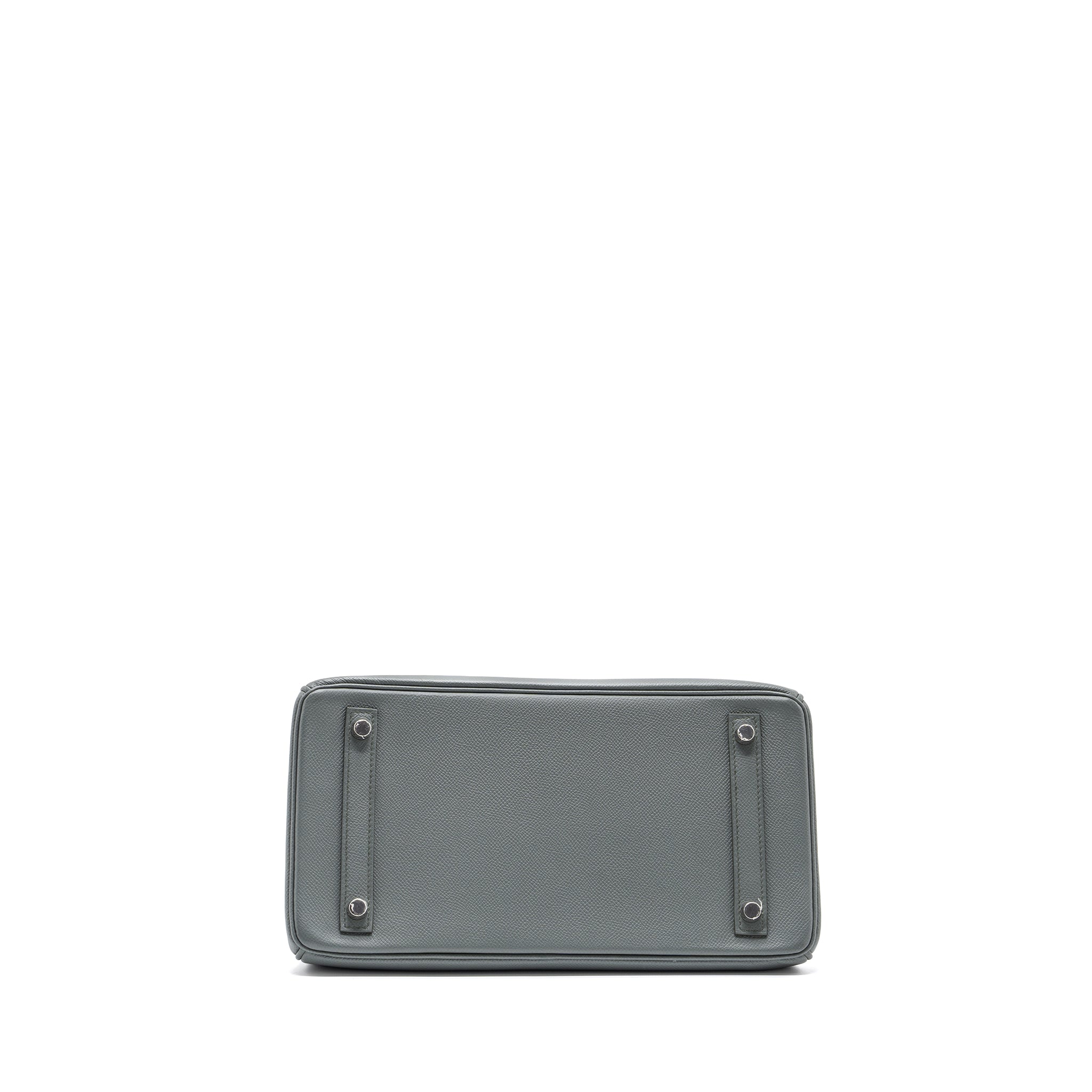 HERMES BIRKIN 30 EPSOM VERT AMANDE SHW