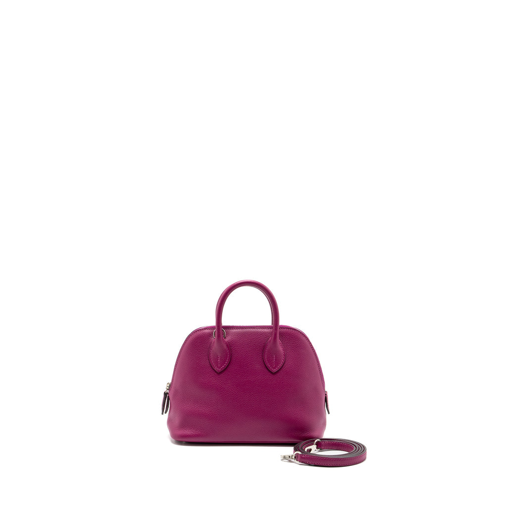 HERMES MINI BOLIDE EVERCOLOR ROSE PURPLE SHW