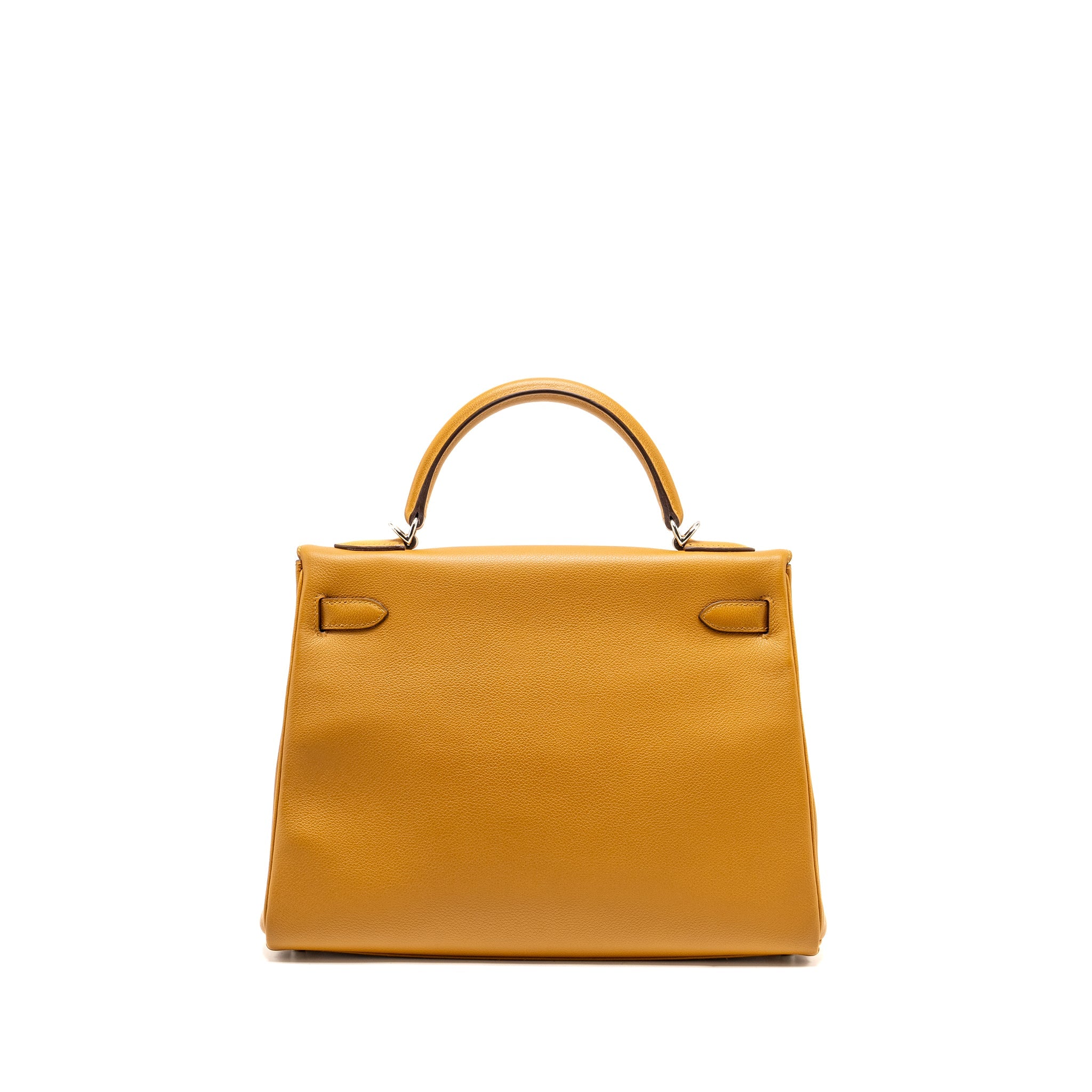 HERMES KELLY 32 EVERCOLOR CARAMEL / ROSE D’ETE SHW