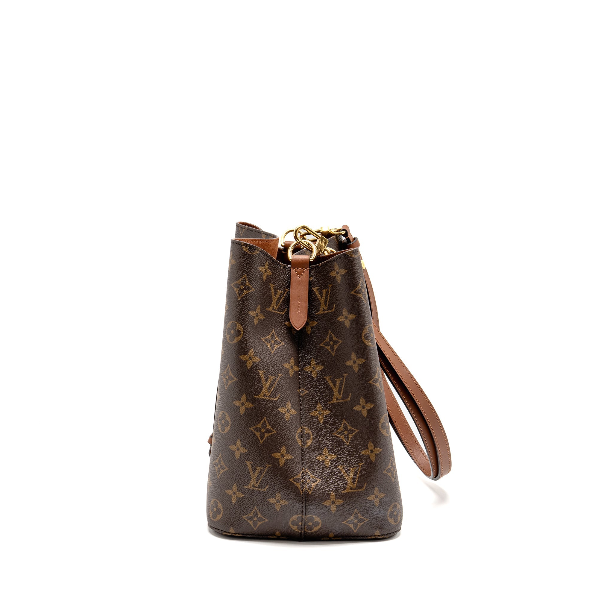 LOUIS VUITTON NEONOE MM MONOGRAM CANVAS CARAMEL GHW